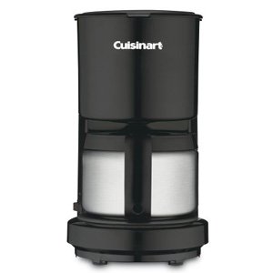 Factory-Reconditioned Cuisinart DCC-450BKFR 4-Cup Coffeemaker with Stainless Steel Carafe, Black Factory-Reconditioned Cuisinart DCC-450BKFR 4-Cup Coffeemaker with Stainless Steel Carafe, Black