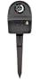 Intermatic HB1113RC Heavy Duty Outdoor Timer with Three Receptacles, Ground Stake with Weatherproof Cover, Black