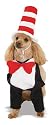 Cat in the Hat Pet Costume, Medium