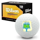 86th Birthday Wilson Maximum Novelty Golf Balls