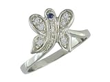 Dalais - size 12.00 14K Gold Sapphire & Diamond Ring - B0002HGY3S