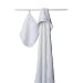 aden + anais Towel with Muslin Washcloth Set - White