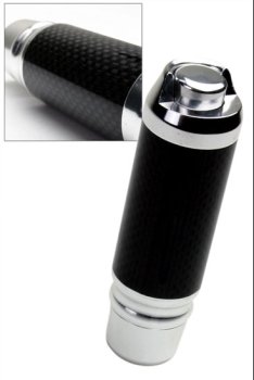 Universal Chrome/ Carbon Fiber Auto Transmission Shift Knob