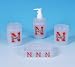 NCAA Nebraska Cornhuskers 4-Piece Bath Accessories Set