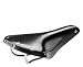 Brooks Saddles Team Professional Classic Bicycle Saddle with Tubular Rivets (Men's, Black)