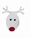 Tag Whimsy Fused Glass Reindeer, Christmas Ornament, Set of 6