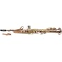 Saxophone, Soprano, Gold Plated Keys, w/case
