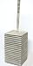 DRAGONFLY brown TOILET bowl BRUSH HOLDER beige decor