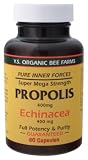 YS Royal Jelly/Honey Bee - Propolis/Echinacea, 400 mg, 60 capsules