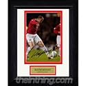 15" X 12" framed autograph print wayne rooney