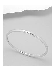 Bangle Bracelet In Sterling Silver