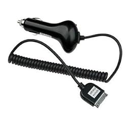 Car Charger for Apple iPhone 4 (Black)