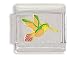 Clearly Charming Hummingbird Italian Charm