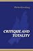 Book Critique and Totality (Suny Series in Contemporary Continental Philosophy)