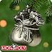 Hallmark Keepsake Miniature Ornament Monopoly Sack of Money