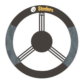Childrens Toyshop  Sporting Goods : Pittsburgh Steelers Poly-Suede Steering Wheel Cover - NFL