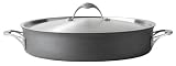 Calphalon One Infused Anodized 7-Quart Sauteuse with Lid
