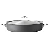 Click here to buy Calphalon One Infused Anodized 7-Quart Sauteuse with Lid by Calphalon.