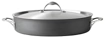 Calphalon One Infused Anodized 7-Quart Sauteuse with Lid
