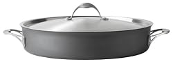 Calphalon One Infused Anodized 7-Quart Sauteuse with Lid