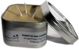 Holiday Soy Wax Travel Candle - Gingerbread Cookie