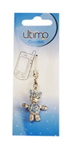 Santok - Ultimo - Pendentif téléphone ours - Bleu