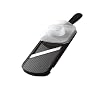 Kyocera Double-edged Slicer With Guard, Black