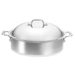 All-Clad Tri-Ply Stainless Steel 6 qt. French Braiser w/Rack (4515)