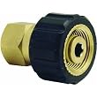 Apache Hose Belting, Inc. 99050021 Metric Female To Male Connector