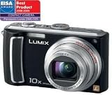 [Bundle] Lumix DMC-TZ5 black + PIX compact black case + Class 6 4 GB SDHC Memory Card + CGA-S007 compatible battery + All-in-One Memory Card Reader