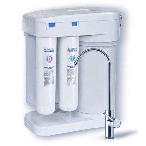 Umkehrosmose Aquaphor Morion Anlage mit Aquadea® ToneOne Crystal Trinkwasserwirbler - für reines und energetisiertes Wasser - Wasser Wirbel Schauberger Prinzip zur Informationslöschung