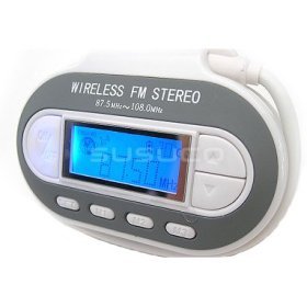 Childrens Toyshop  Electronics : TeckNet FM12 Portable Stereo MP3 FM Transmitter With 205 Channels & LCD Display for iPod Photo and iPod Video (Included 2 x DeliPow 1000mAH Ni-Mh Rechargeable Batteries)