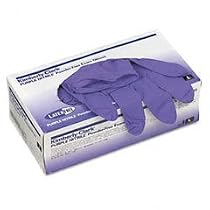 SAFESKIN® Purple Nitrile Exam Gloves, Beaded Cuff, Large, Purple (KIM55083) Category: Disposable Miscellaneous Gloves