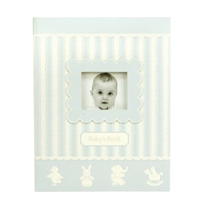 C.R. Gibson Bound Keepsake Memory Book of Baby's First 5 Years, Henry