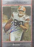 Kellen Winslow, Cleveland Browns, 2007 Bowman Chrome Autographed Card
