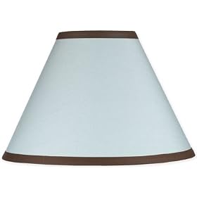 Blue and Brown Hotel Lamp Shade by JoJo Designs