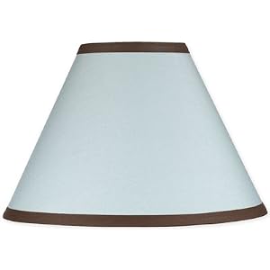 Blue and Brown Hotel Lamp Shade by JoJo Designs by JoJo Designs