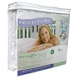 AllerZip Smooth Waterproof Bed Bug Proof Zippered Bedding Encasement