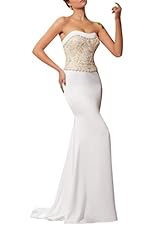 Chiffon/Satin Beaded Lace Natural   Waistline Sheath Wedding Dress 