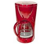 Kalorik Coffeemaker with Glass Jar - Red