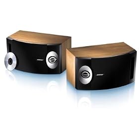 Bose 201 Direct Reflecting - Bookshelf Speakers - Light Cherry by Bose
