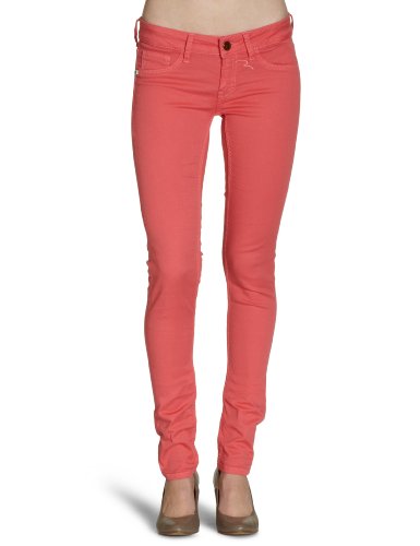rich&royal Damen Jeans SS 151616, Gr. 29/32, Orange (coralle) Preisvergleich
