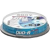 Review  10DMR47BSP / Sony DMR 47 - 10 x DVD-R - 4.7 GB ( 120min ) 16x - spindle - storage media