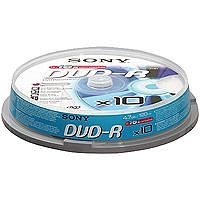 Sony - DVD-R (recordable), 16x, 10er Spindel mit 120 Minuten je DVD Preisvergleich