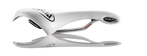selle Italia Men's Saddle MAX FLITE GF TEAM EDITION, White