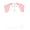 Antigua University of Arizona Girl's Pink Mini Star Short Sleeve Tee (Small)