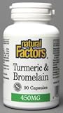 Turmeric & Bromelain (90Capsules) Brand: Natural Factors
