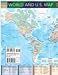 World & Us Map Quick Study Reference Guide