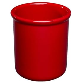 <b>Emile Henry Provencal Utensil Holder, Cerise Red</b>
