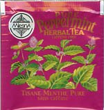 Peppermint Tea Single Foil Wrapped Tea Bag